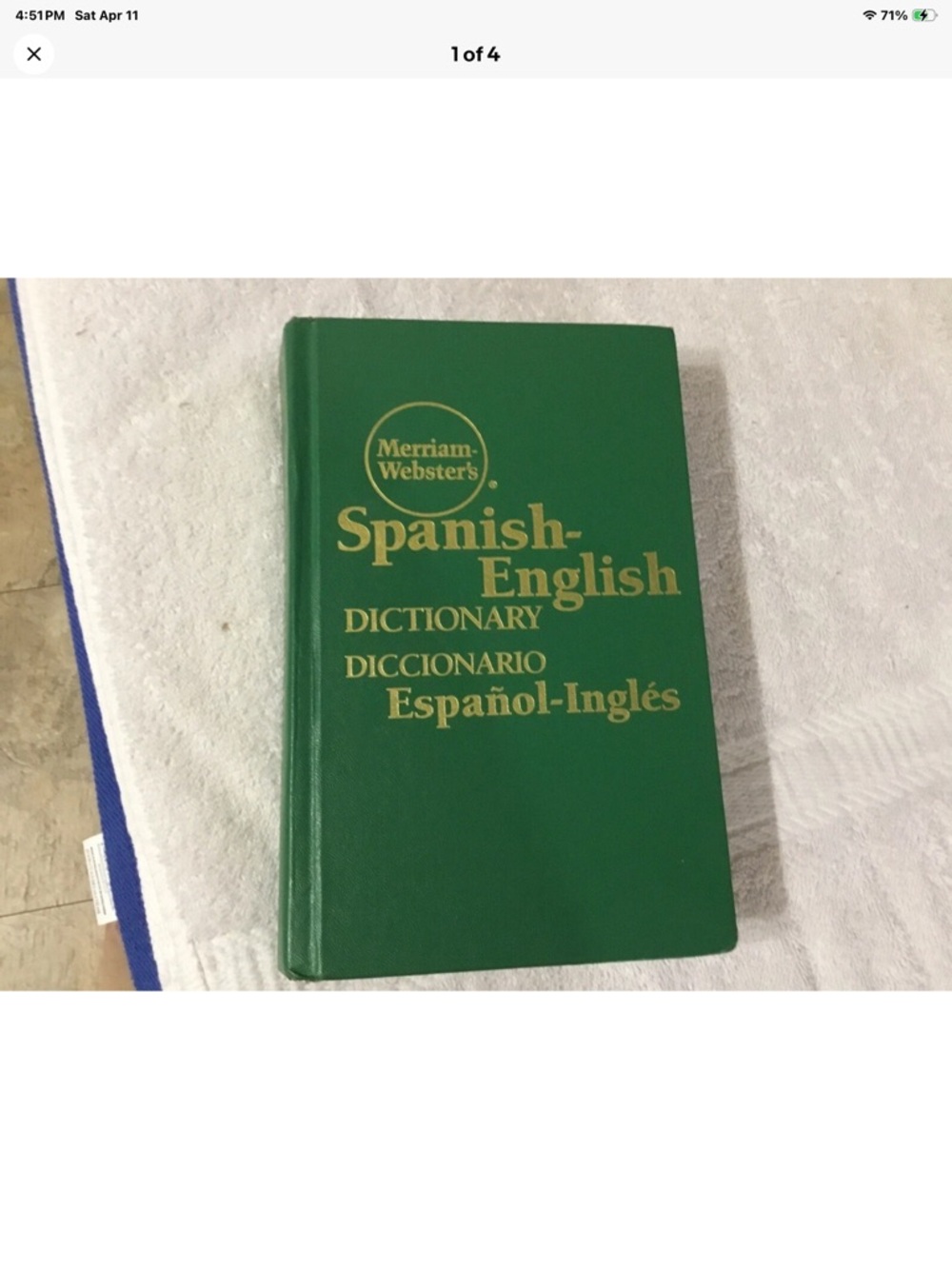 Merriam-Webster's Spanish-English Dictionary by Merriam-Webster Editors